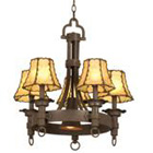 Country/Rustic Kitchen Chandeliers