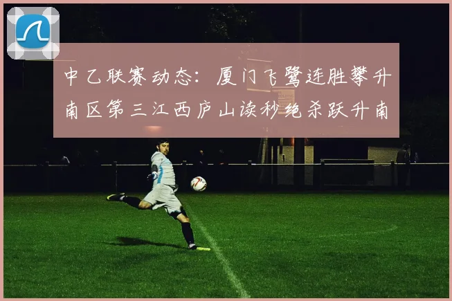 中乙联赛动态：厦门飞鹭连胜攀升南区第三江西庐山读秒绝杀跃升南区第四